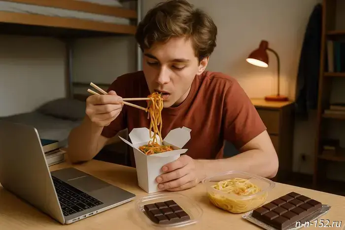 It turned out what students eat in Nizhny Novgorod dormitories.