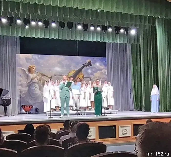 Concert in the Moscow region of Dubrovitsy