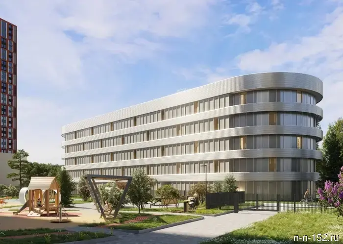 The appearance of the five-story parking lot near the Molitovsky Bridge has been published.