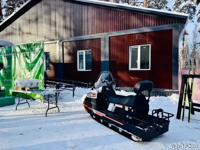 В городе Бор открыли модульный лыжный комплекс.