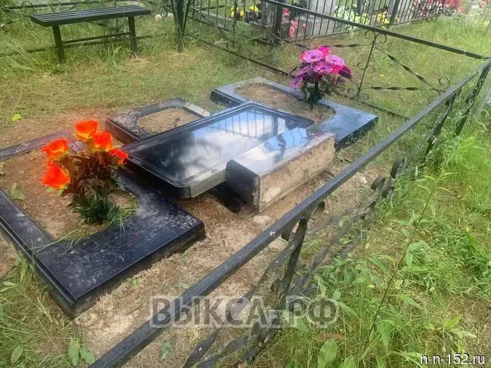 Ученики повредили 54 могилы на кладбище в Досчатом.
