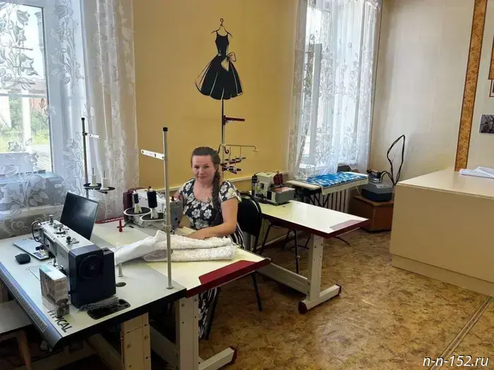 A resident of Voskresensky district opened an atelier thanks to a social contract