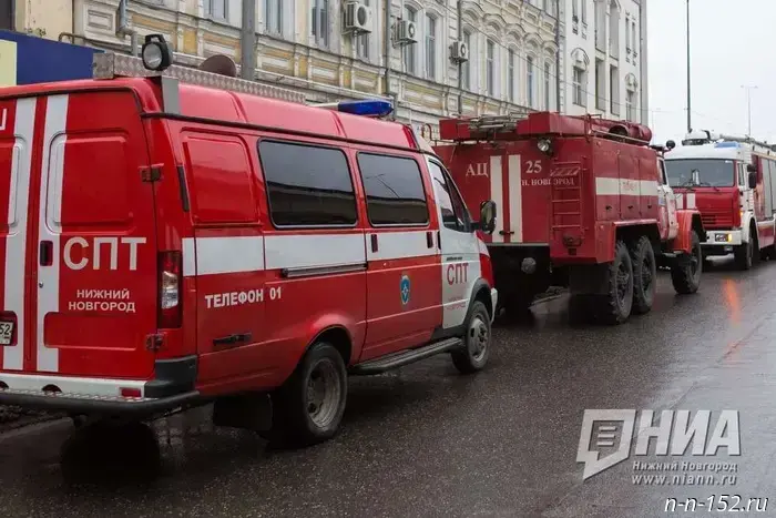 В автозаводском здании НГПУ случился пожар.
