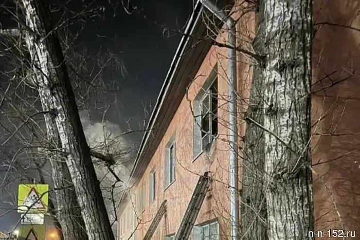 Во время пожара в жилом доме Дзержинска спасли четверых человек.