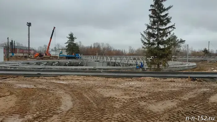 Violations of environmental requirements have again been identified in the contractor's work on the reconstruction of the Nizhny Novgorod aeration station.