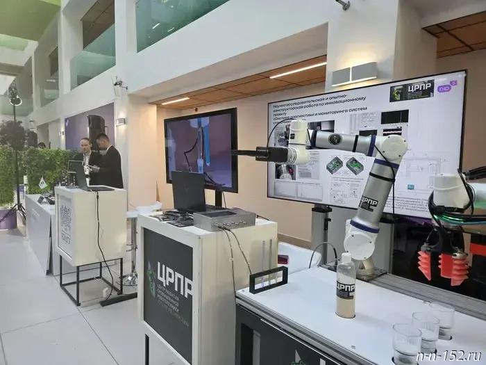 Developments that will form the basis of the Nizhny Novgorod Center for Industrial Robotics were showcased in Innopolis.