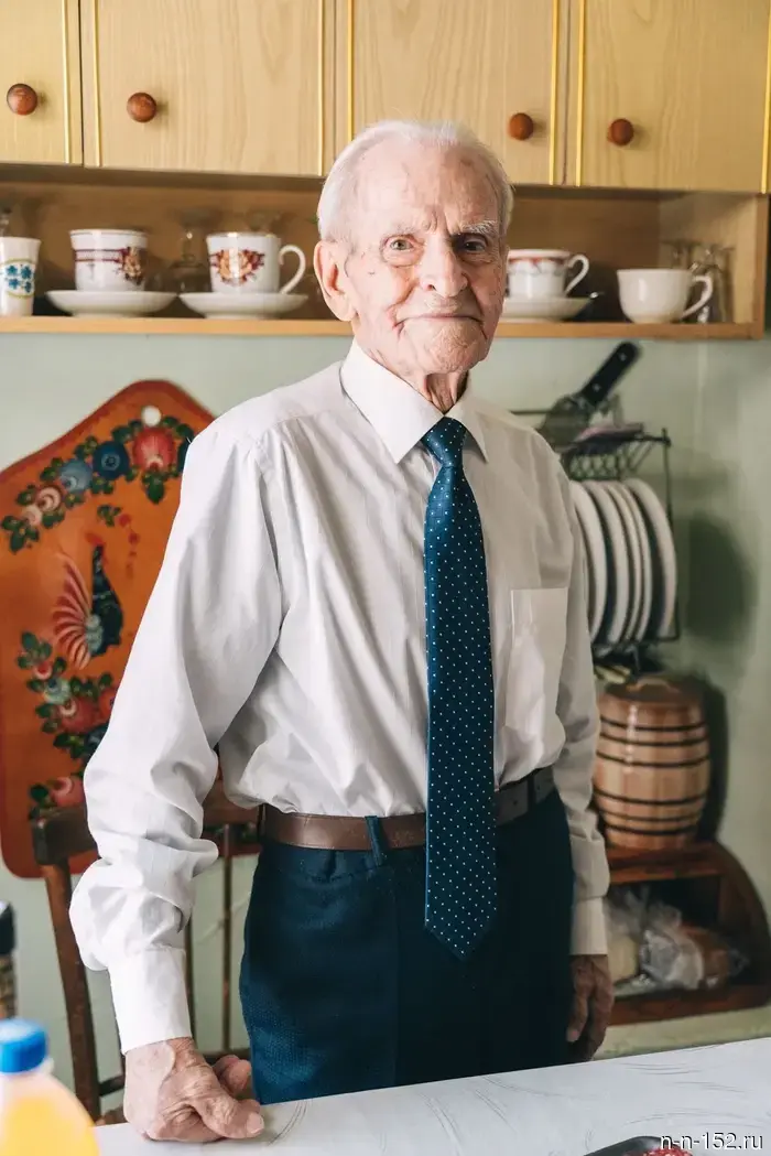 В Городце отпраздновал свое 100-летие ветеран Великой Отечественной войны Василий Курицын.